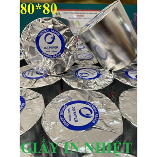 ( 20 CUỘN) GIẤY IN BILL K80*80 GIẤY IN MÁY OCHA K80x80MM IN HÓA ĐƠN k80 GIẤY IN NHIỆT [ 20 CUỘN K80x80]