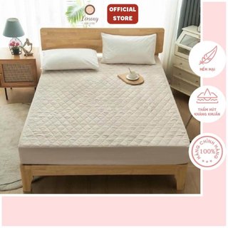  Tấm Lót Ga Trải Giường Chống Thấm Siêu Thấm Hút Chất Liệu Cotton Hàn Mềm Mại An Toàn Cho Làn Da Bé 