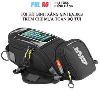 Túi hít bình xăng xe máy givi EA106B (EA138) chống nước dung tích 6 lít tiện lợi đựng đồ làm bằng da PU