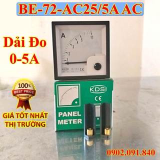 Đồng hồ ampe kế đo dòng điện tử dải từ 0a đến 5a BE-72 AC5A
