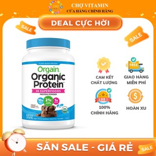  Whey Protein Thực Vật Orgain Organic ProteinTM & Superfoods Plant Based Protein Powder - Made In USA 2.02LB 