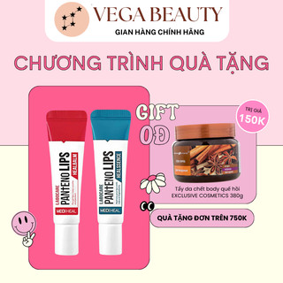 Son dưỡng môi MEDIHEAL Labocare Pantenolips hai màu hồng và xanh giúp giảm khô, dưỡng ẩm giúp môi căng mọng