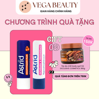 Son dưỡng môi ASTRID Protective & Regenerating 4.7g từ mỡ hươu giúp môi căng mọng mịn mượt tức thì
