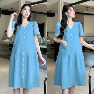 Đầm đuôi cá cổ v - luna dress