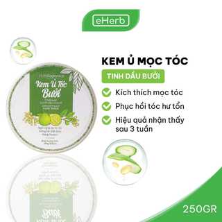 Kem Ủ Tóc Bưởi Phục Hồi Tóc Hư Tổn, Kích Mọc Tóc Tinh Dầu Bưởi Nguyên Chất MILAGANICS 250gr (Hũ)
