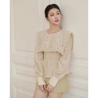 Áo kiểu nhún eo COCOBEBE FALL TOP