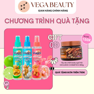 Xịt Thơm Quần Áo SNUGGLE Fabric Freshener 150ml mùi Huggable Cotton khử mùi hôi, tanh, để lại hương thơm dịu nhẹ