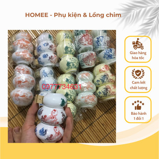 Cóng sứ chim chào mào tai trơn rẻ , bền , đẹp