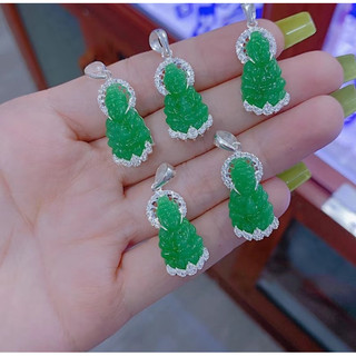 mặt đá quan âm bọc bta HHJ Nữ  Women