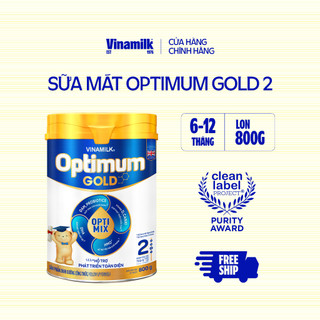 Sữa bột optimum gold 2 - hộp thiếc 800g