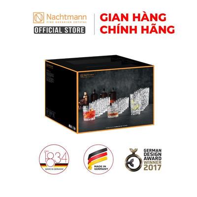 Bộ 18 ly pha lê Nachtmann Bossa Nova, Hàng chính hãng Đức.