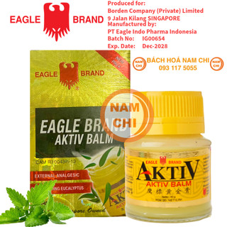 Dầu eagle brand balsem aktiv balm indonesia 40g chuẩn dầu chính hãng con ó mùi hương cực thơm