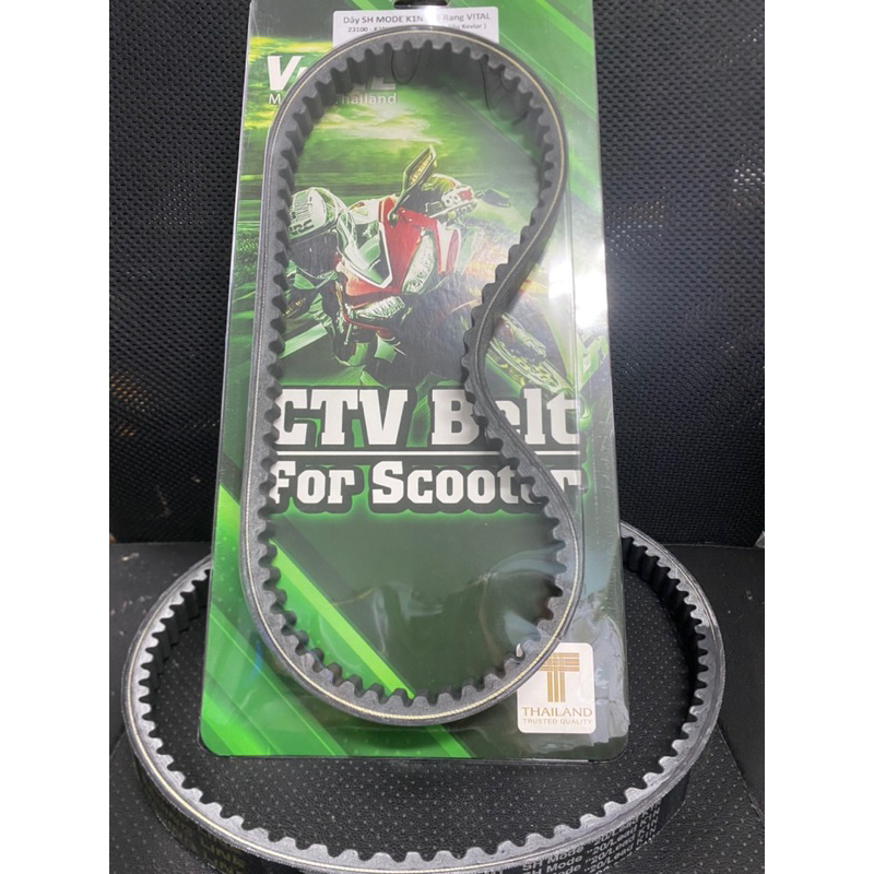 Dây curoa SH mode 2021 /2022/2023 Lead 125 2022 Mã K1N Hàng Nhập Thái Lan Thương Hiệu VITAL(Loại 1 m