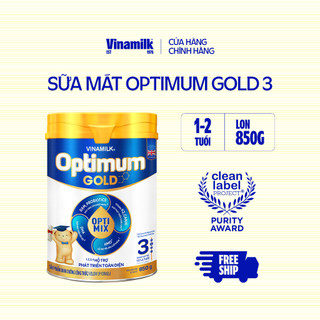 Sữa bột optimum gold 3 - hộp thiếc 850g