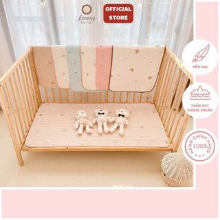 Thảm Nằm Cho Bé, Thảm Điều Hòa Trần Dọc 3 Lớp Xuất Hàn, Kích Thước 50x70cm Thoáng Mát