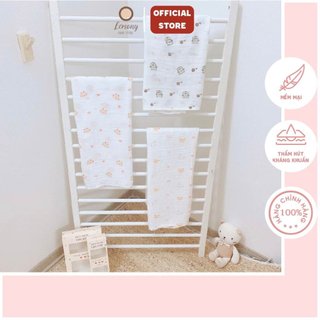Set 2 khăn tắm sợi tre Monona, Chất liệu organic cao cấp mềm mịn và không kích ứng
