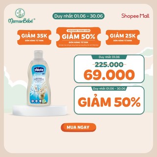 (MamanBébé chính hãng) Gel rửa bình Chicco chiết xuất từ dầu dừa tự nhiên 300ml