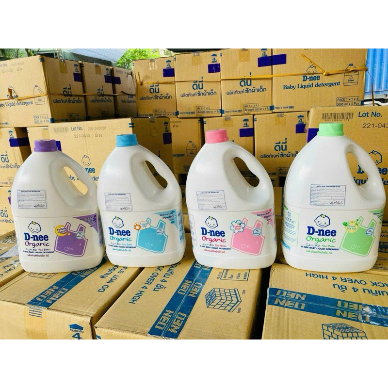 (HÀNG CTY) Nước Giặt Xả D-nee Thái Lan 3000ML