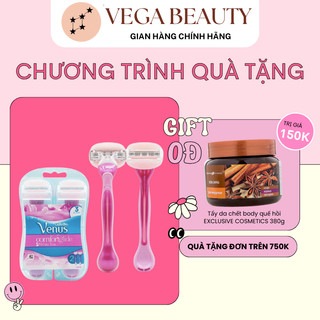 Dao cạo cho nữ có đầu bơ GILLETTE Venus Comfort Glide White Tea Spa dễ dàng sử dụng