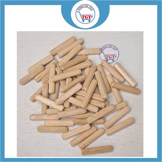Chốt gỗ tròn ghép mộng 8 x 40mm, 8 x 50mm 200g, 500g, 1kg
