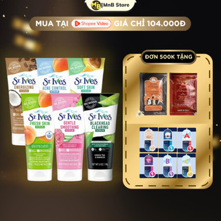 Tẩy da chết ST.IVES dưỡng sáng da sạch sâu dịu nhẹ cho da mặt mỹ 170g