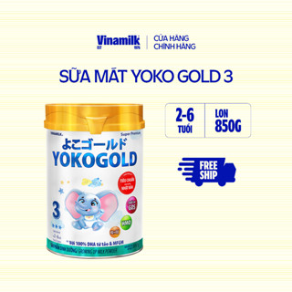 Sữa bột Vinamilk Yoko Gold 3 - Hộp thiếc 850g