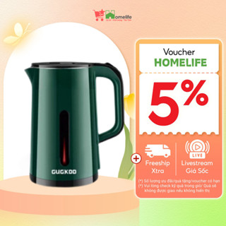 Ấm Siêu Tốc GUGKDD Công Suất 1500W Ấm Đun Nước Siêu Tốc Dung Tích 2.5L An Toàn Tiết Kiệm Điện - ST19
