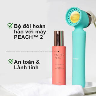 Máy triệt lông foreo peach 2 - chuẩn authentic đủ bill - hỗ trợ bảo hành