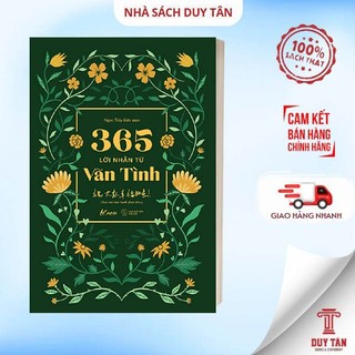 Sách - 365 Lời nhắn từ vãn tình - Chúc các bạn hạnh phúc như ý - Azbooks