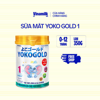  Hộp Sữa bột YOKO GOLD 1 350g  cho trẻ từ 0 - 1 tuổi  