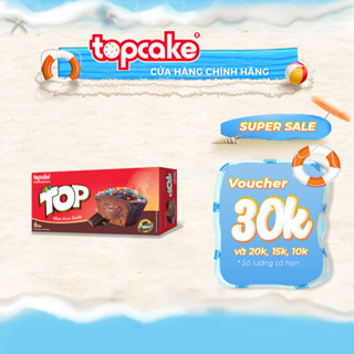 Bánh cupcake TOP'N TOP - Nhân kem sôcôla 180g