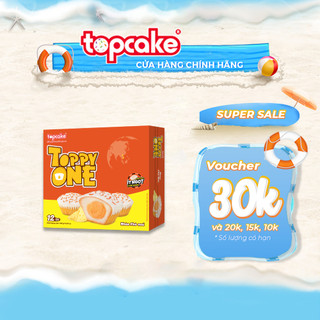 Bánh cupcake TOPPY ONE - Nhân kem phô mai 360g