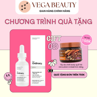 Tinh chất da dầu mụn THE ORDINARY Niacinamide 10% + Zinc 1% Serum 30ml giúp kiềm dầu, mờ thâm, hỗ trợ giảm mụn