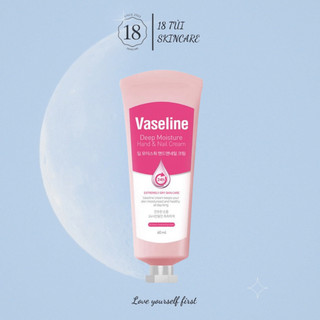 Kem dưỡng da tay & móng vaseline 24h deep moisture - 60ml