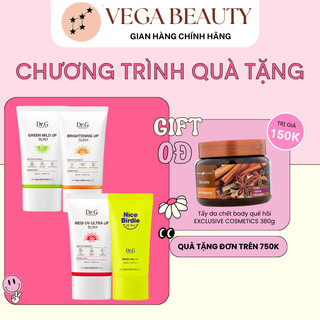 Kem chống nắng DR.G Green Mild Up Sun+ (Xanh), Brightening Up Sun+ (Cam), Medi UV Sun+ (Đỏ), Nice Birdie