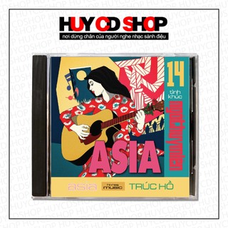 Đĩa cd asia tình khúc ngô thuỵ miên trúc hồ hoà âm nhạc vàng trữ tình bolero đĩa lòng trắng huy cd