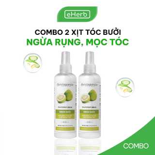 Combo 2 Xịt Mọc Tóc Tinh Dầu Bưởi Ngừa Rụng Tóc & Kích Thích Mọc Tóc MILAGANICS 250ml (Chai)