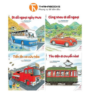 Sách - combo bộ sách ehon - cùng tớ đi dã ngoại nhé!