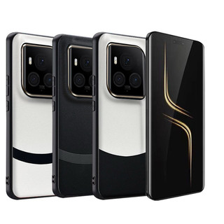 Ốp da pu cao cấp phối màu honor magic 6 ultimate