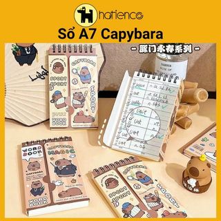 Sổ từ vựng học ngoại ngữ tiện lợi Capybara