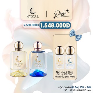  Combo No.01 The First Kiss và No.02 Once In A Blue Moon - 100 ML