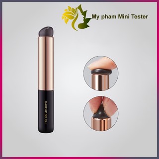 Cọ tán son, cọ môi, cọ tán son silicon, cọ son, cọ trang điểm môi đầu tròn gecomo tiện dụng