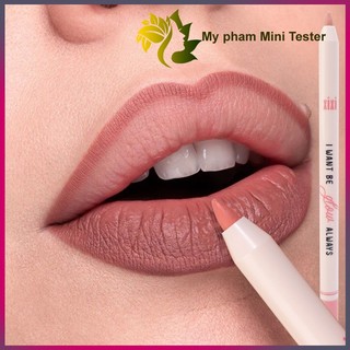 Chì kẻ viền môi, chì kẻ môi, chì môi, bút kẻ viền môi xixi d647 lâu trôi chống thấm nước chất lì mềm mượt