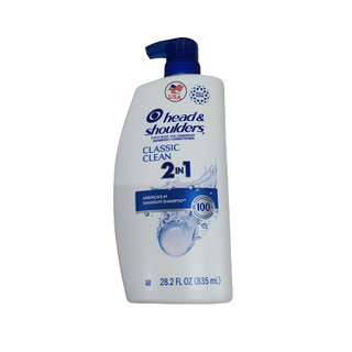 Dầu gội 2 in 1 Head & shoulder Mỹ chai 825ml