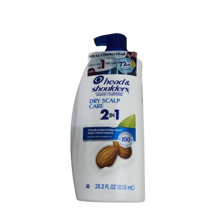 Dầu gội 2 in 1 Head & shoulder Mỹ chai 825ml