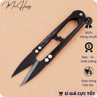 [BÁN SỈ] Kéo bấm cắt chỉ thép carbon đen loại tốt, siêu bền - MH821