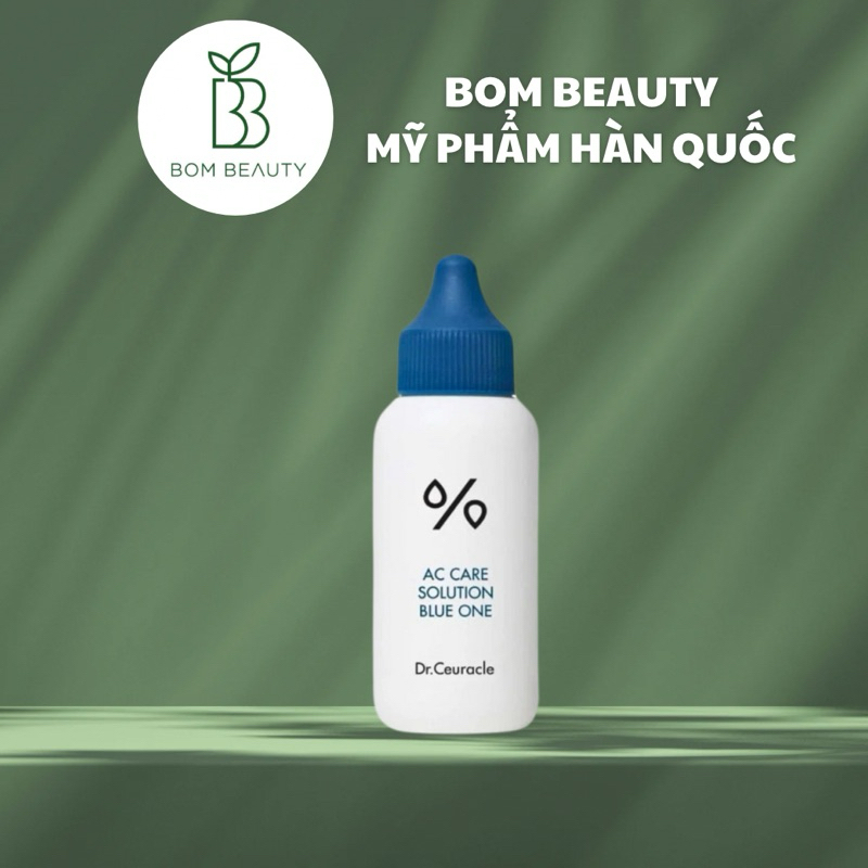 xả kho-10/1/2026- Tinh Chất Giảm Mụn Chứa  Dr Ceuracle AC Care Solution Blue One 50ml
