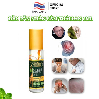 Dầu lăn nhân sâm thái lan fata co's 8ml, dầu gió thái lan, dầu thảo mộc