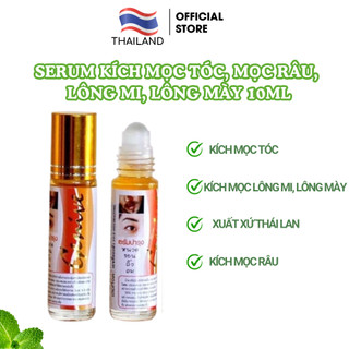 Serum dưỡng dài mi Genive thái lan, kích mọc tóc, lông mày fata co's 10ml, kích mọc râu