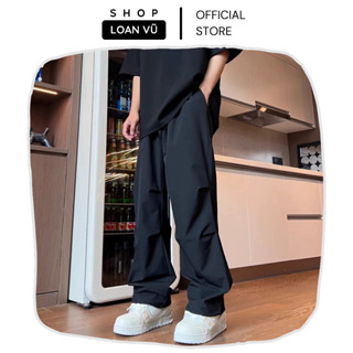 (UNISEX) Quần 2in1 - Suông và Jogger - ống quần có dây rút điều chỉnh - chất sợi gió co dãn mềm mỏng nhẹ